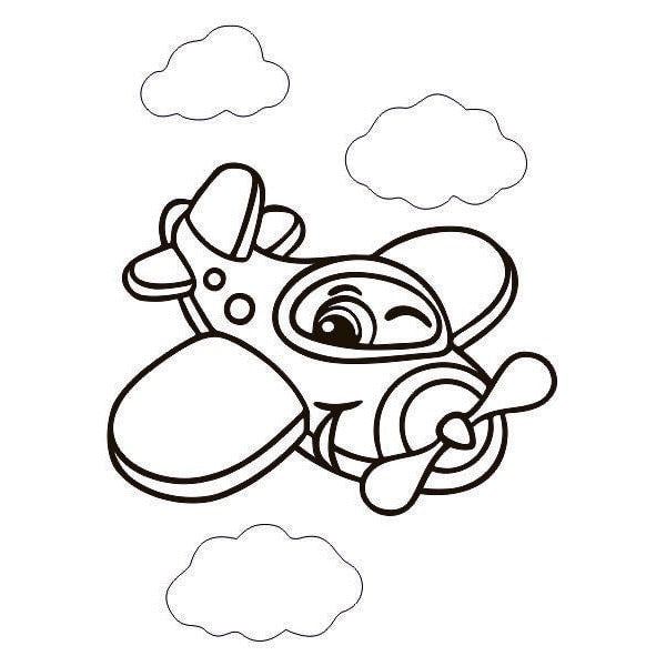 Légi járművek homokkép csomag sablon repülőgép vázlat.