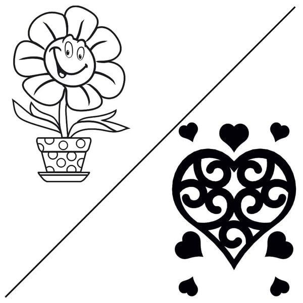 Mother's Day sand art kit with flower and heart designs.