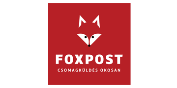 Foxpost logo with text emphasizing smart delivery services.