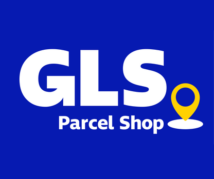 GLS Parcel Shop logo for delivery services.