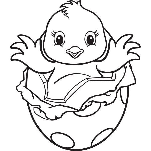 Húsvéti homokkép csomag sablon kiskacsával tojásban.