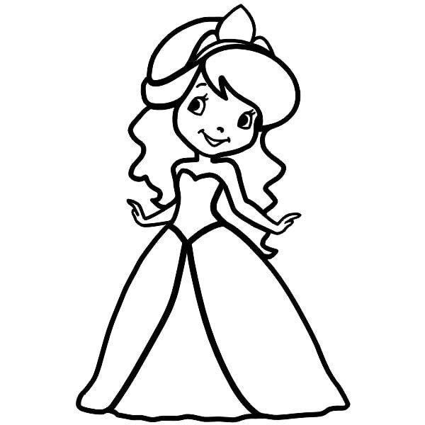 Princess sand art template outline for children's creative activity.
