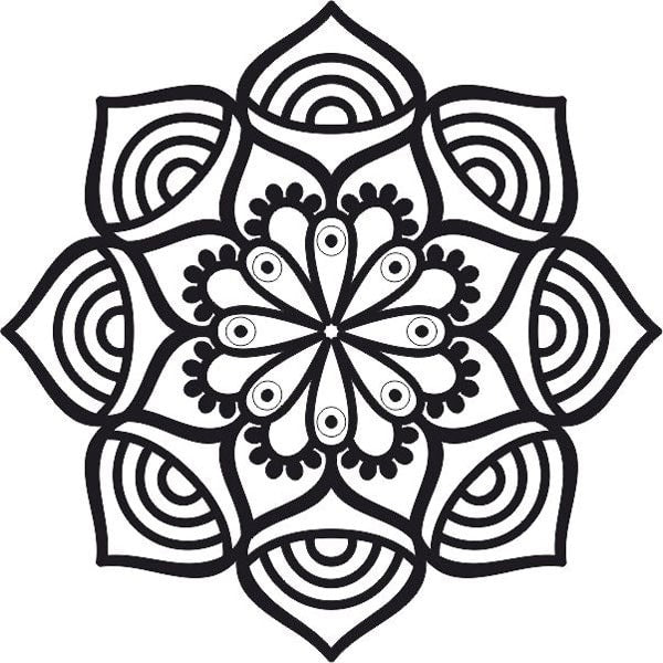 Mandala homokkép csomag sablonkép A4-es méretben.